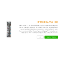 11" Big Boy Anal Tool