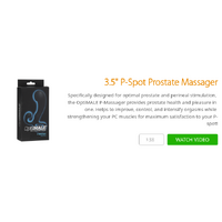 3.5" P-Spot Prostate Massager