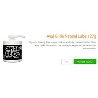 Anal Glide Natural Lube 127g