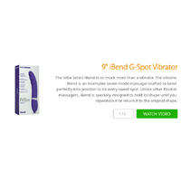 9" iBend G-Spot Vibrator