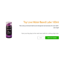 Toy Love Water Based Lube 100ml