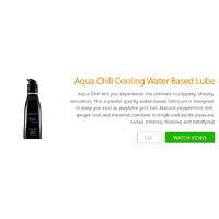 Aqua Chill Cooling Water Based Lube 120ml