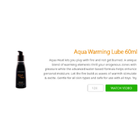 Aqua Warming Lube 60ml