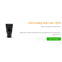 Jelle Cooling Anal Lube 120ml