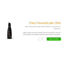 Cherry Flavoured Lube 120ml