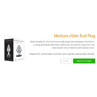 Medium eStim Butt Plug