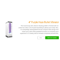 4" Purple Haze Bullet Vibrator