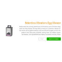 Relentless Vibrations Egg Vibrator