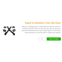 Stand to Attention Over the Door Restraint Set