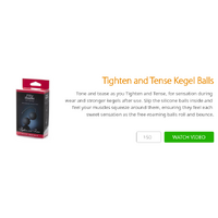 Tighten and Tense Kegel Balls