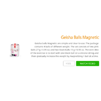 Geisha Balls Magnetic