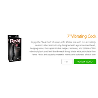 7" Vibrating Cock