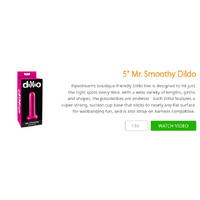 5" Mr. Smoothy Dildo