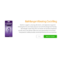 Ball-Banger Vibrating Cock Ring