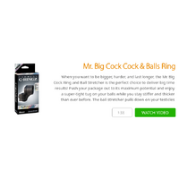 Mr. Big Cock Cock & Balls Ring