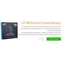 3.5" REVO Intense Prostate Massager