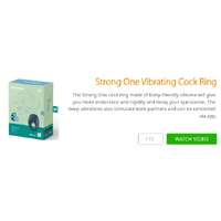 Strong One Vibrating Cock Ring