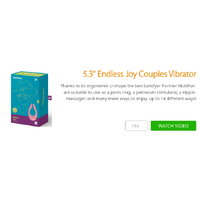 5.3" Endless Joy Couples Vibrator