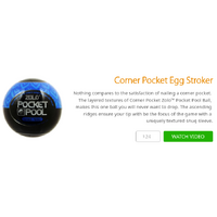 Corner Pocket Egg Stroker