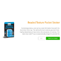 Beaded Texture Pocket Stroker