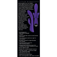 8"  Slim Butterfly  Rabbit Vibrator