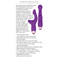 3" Silicone Pleasure G-Spot Vibrator