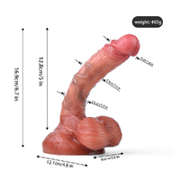 6.5" Julius Silicone Realistic Dildo