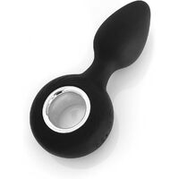 Silicone + Metal Vibrating Butt Plug