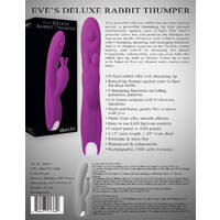 9"  Deluxe Thumper Rabbit Vibrator