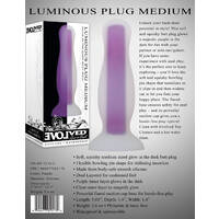 Glowing Purple Butt Plug