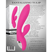 8" Tantalizing Tulip Rabbit Vibrator