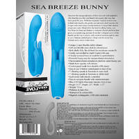 8" Sea Breeze Bunny Rabbit Vibrator