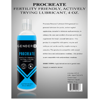 Procreate Water Based Lube 120ml