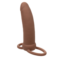 Rechargeable Thick Dual Penetrator - Brown