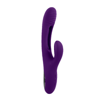 Playboy Pleasure THE THRILL Purple 24.4 cm USB Rechargeable Rabbit Vibrator