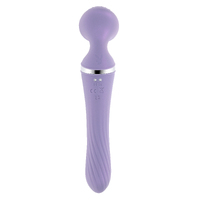 Playboy Pleasure VIBRATO Lavender 24 cm USB Rechargeable Massage Wand