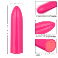 Turbo Buzz Classic Mini Bullet - Pink