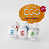 Textured Egg Stroker Pack 3