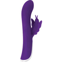 9" Twirly Butterfly  Rabbit Vibrator