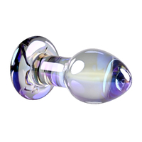 Playboy Pleasure JEWELS PLUG Clear Glass 8.5 cm Butt Plug