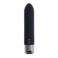 Selopa LITTLE BUDDY Black 11.1 cm USB Rechargeable Vibrating Bullet