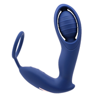 Zero Tolerance EXTRA MILE Blue USB Rechargeable Vibrating Prostate Massager