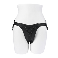 Gender X PLEASURE HARNESS Black Adjustable Harness (No Probe Included)