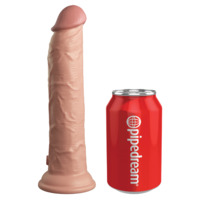 9" Vibrating Dual Density Cock