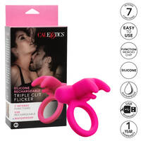 Clit Flicker Vibrating Cock Ring