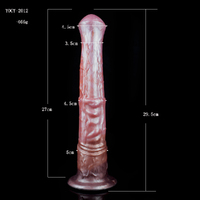 11.5" Dark Angel Horse Cock