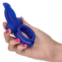 Dual Pleaser Vibrating Cock Ring