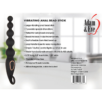 5" Vibrating Anal Beads Stick