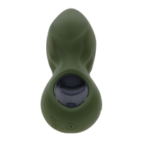 Gender X MY SECRET GARDEN Green 14.6 cm USB Rechargeable Vibrating Butt Plug with Remote Control