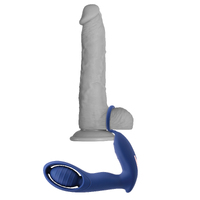 Zero Tolerance EXTRA MILE Blue USB Rechargeable Vibrating Prostate Massager